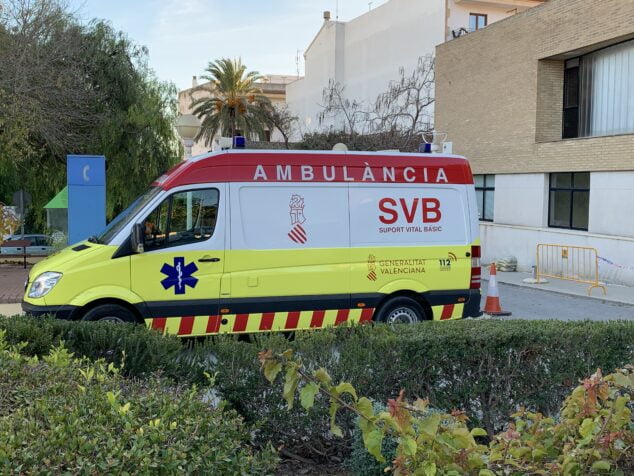 Imagen: Ambulancia de Soporte Vital Básico (archivo)