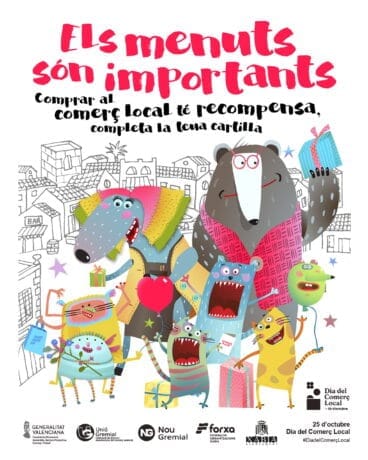 Campaña ‘Els menuts son importants’ de los comerciantes de Xàbia