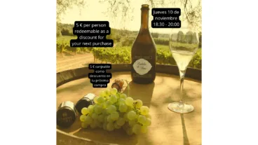 Cata del 10 de noviembre de la Casa del Vino