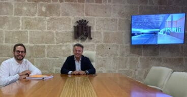 El concejal de deportes y el alcalde de Xàbia