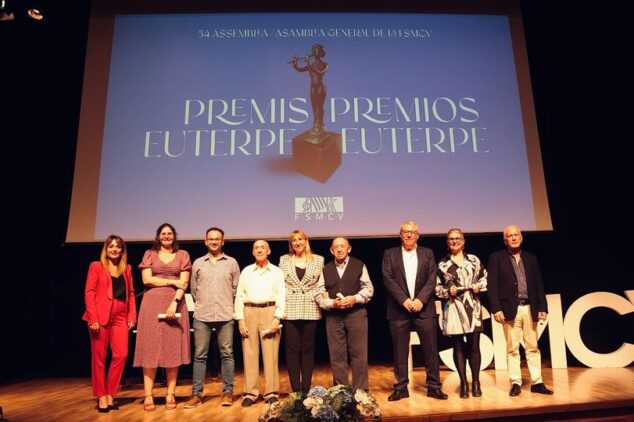 Imagen: Galardonados con el Premio Euterpe 2022