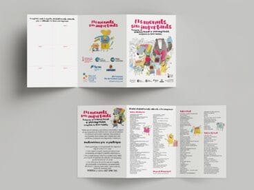 Muestra de la cartilla para los más pequeños de Xàbia
