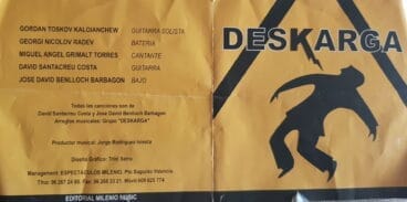 Portada del disco ‘Deskarga’