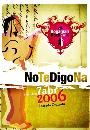 Cartel del concierto de ‘No te digo Na’ de 2006