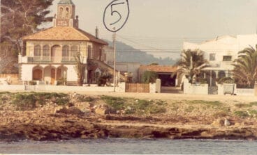 Vista desde el mar de la casa de la ‘La Criminala’, en el Primer Montañar