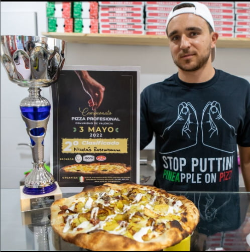 Imagen: 2º Premio a la mejor pizza clásica de la Comunidad Valenciana