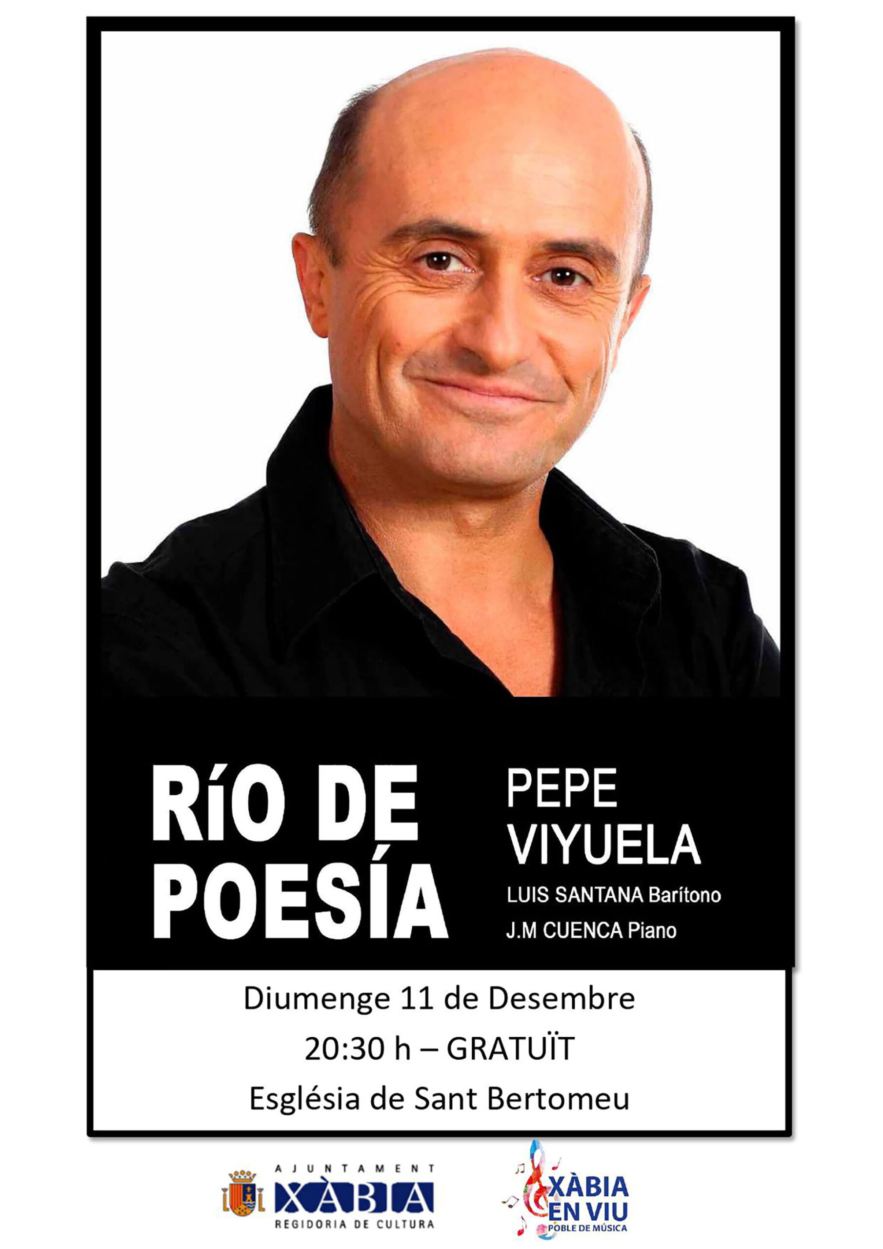 Actuación de Pepe Viyuela en Xàbia