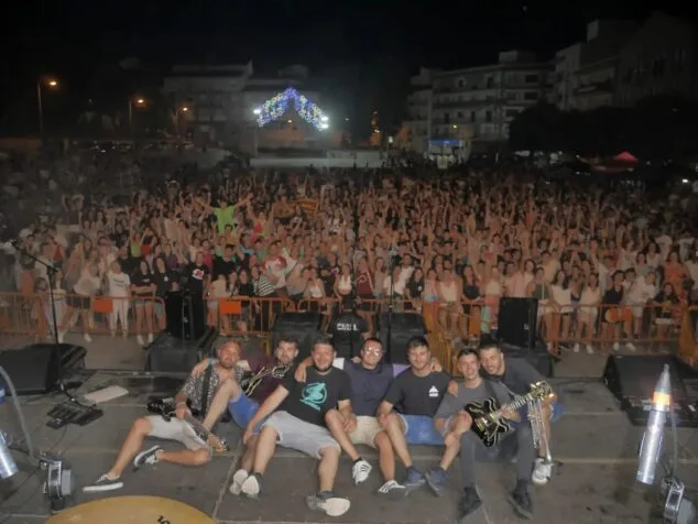 Imagen: Arsènic en el último concierto realizado en Xàbia