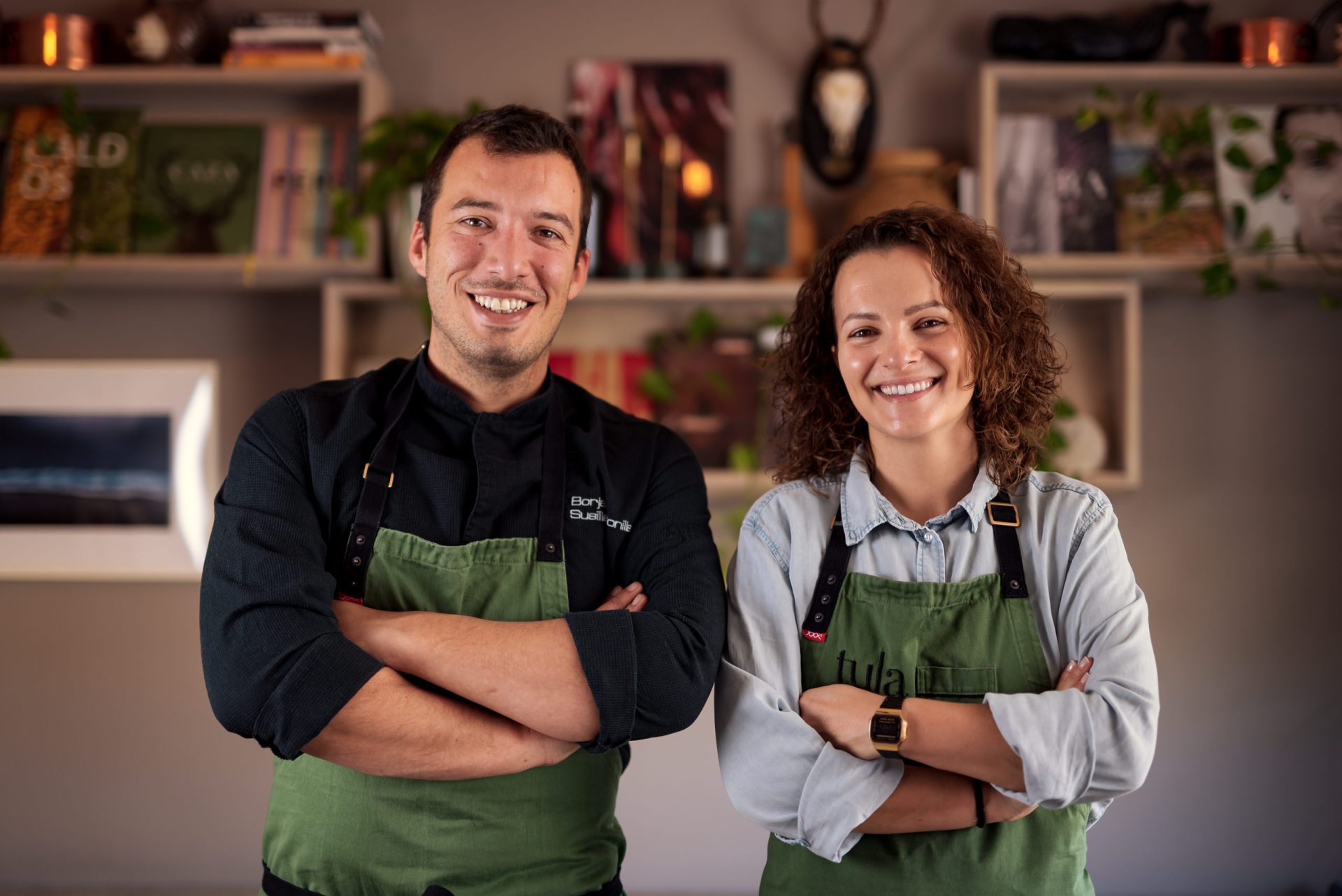 Borja Susilla y Clara Puig de Tula Restaurante