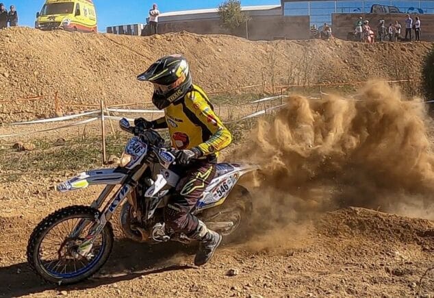 Imagen: Cristóbal Cholbi durante la Carrera