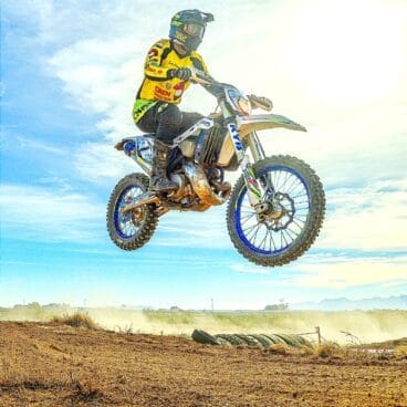 El piloto de Xàbia durante la competición