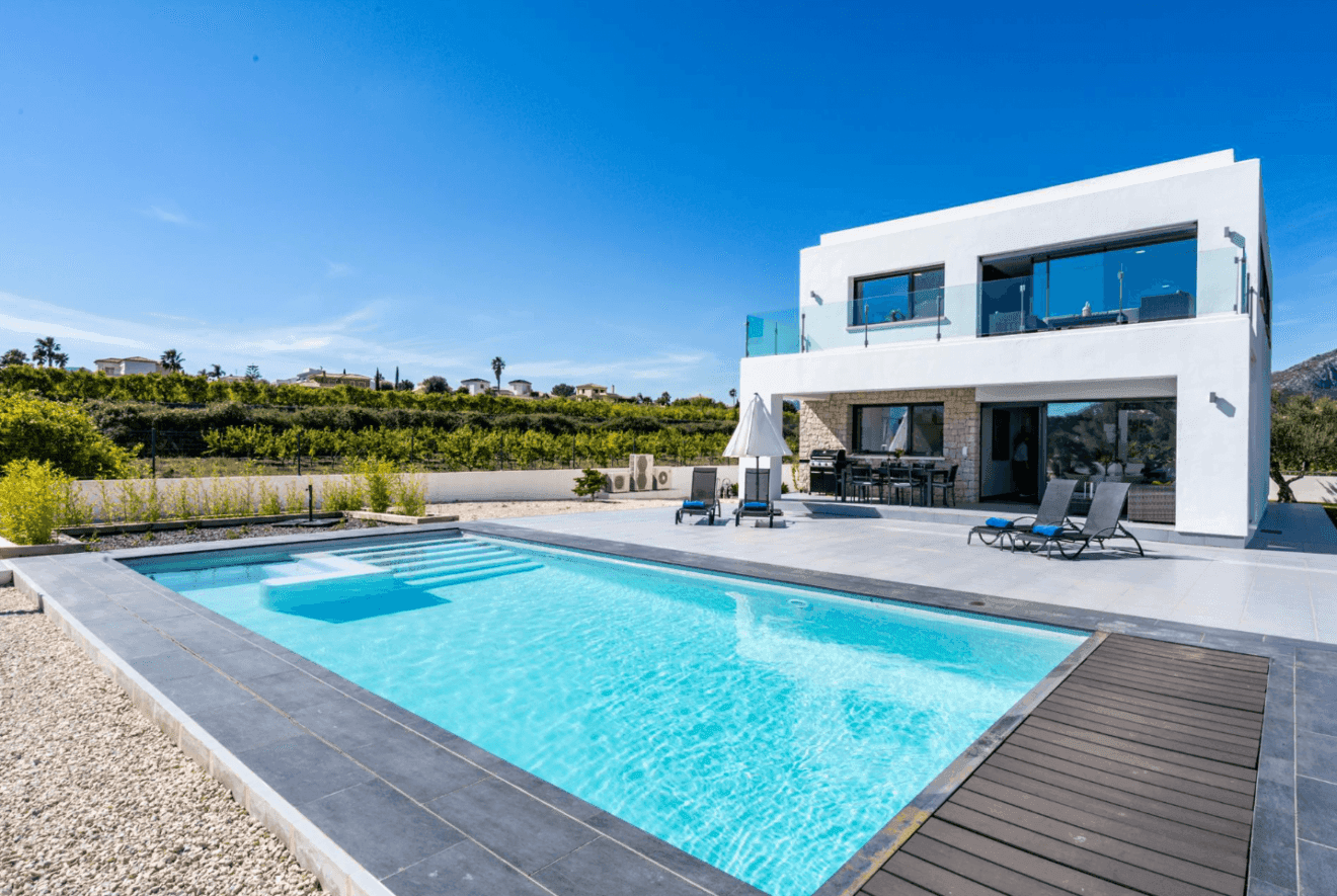 Fachada de Villa Azahar