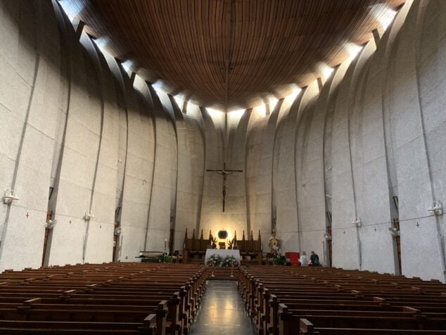 Imagen: Interior de la Parroquia de Nuestra Señora de Loreto