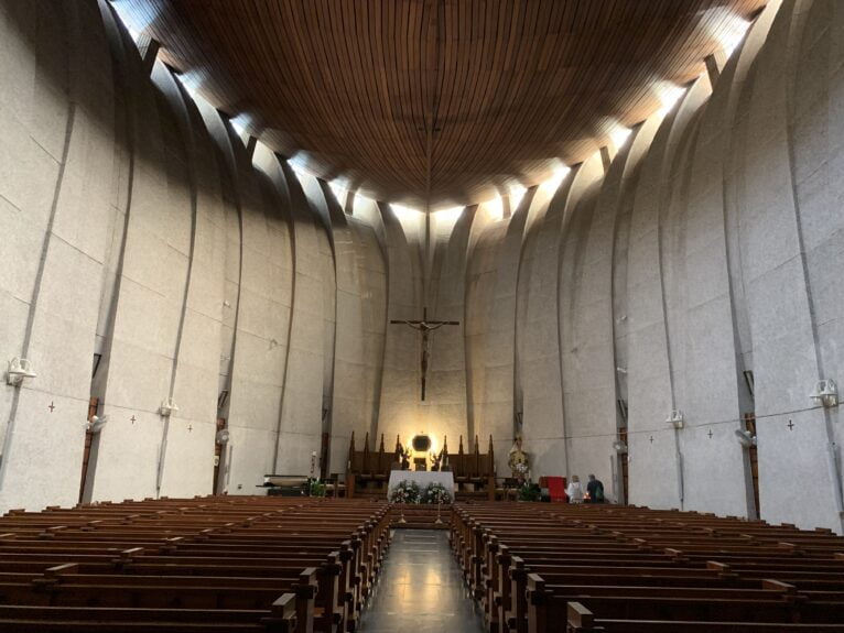 Interior de la Parroquia de Nuestra Señora de Loreto