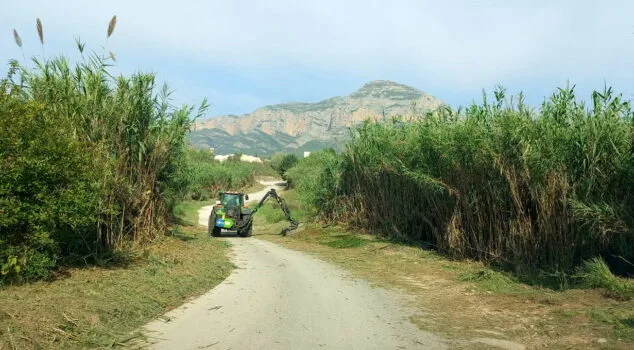 Imagen: Limpieza de caminos rurales