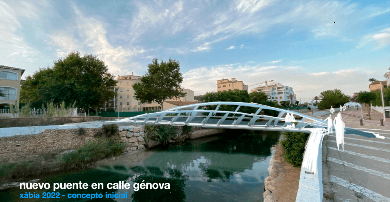 Proyecto del Puente de la calle Génova