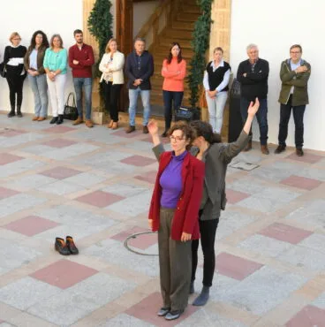 Representación en el acto 25N de Xàb ia