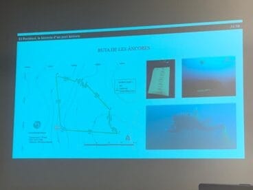 Ruta submarina de las anclas en l’illa del Portitxol