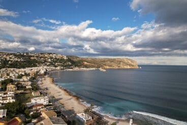 Parte del litoral de Xàbia