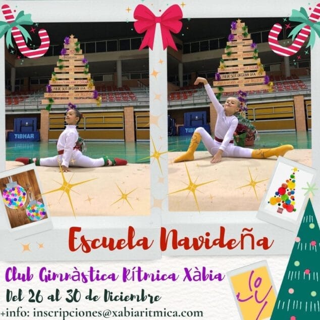 Imagen: Campus Navideño de Gimnasia Ritmica