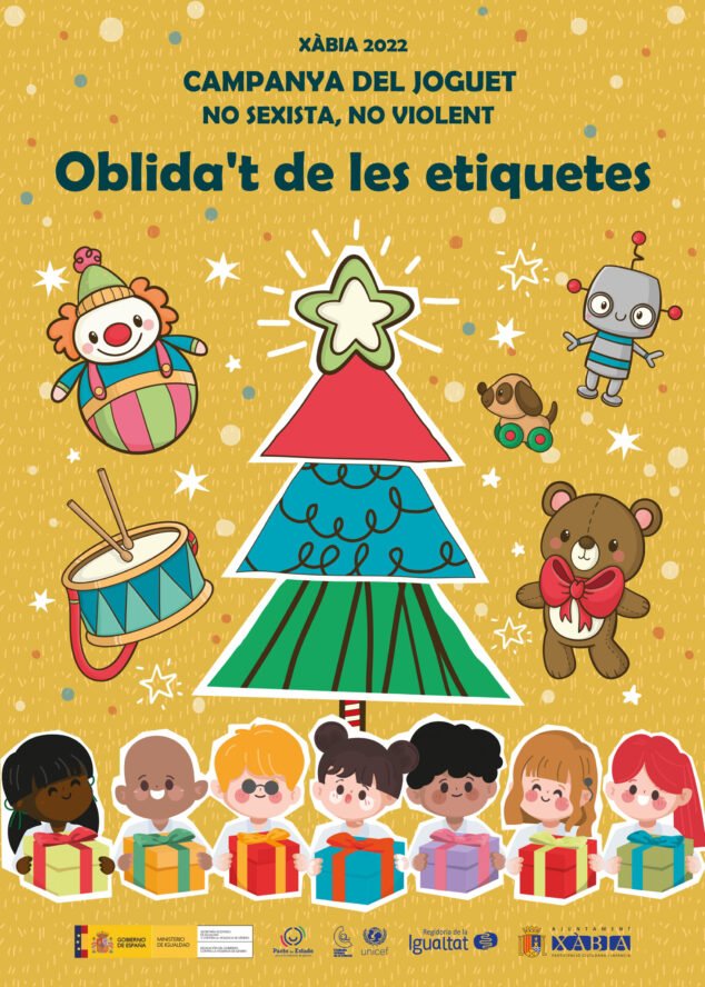 Imagen: Cartel de la campaña navideña en Xàbia