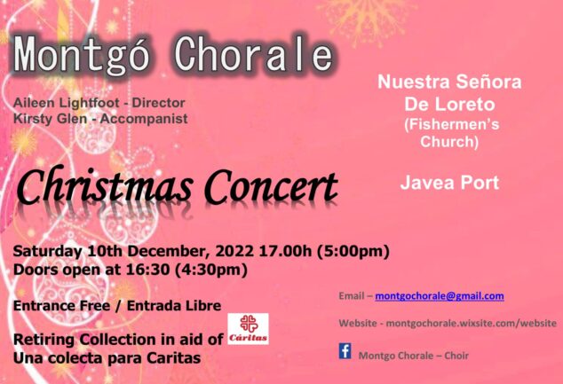 Imagen: Concierto de Navidad del Coro Montgó