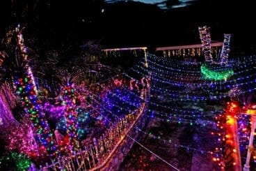 Iluminación navideña en una casa de Xàbia (12)