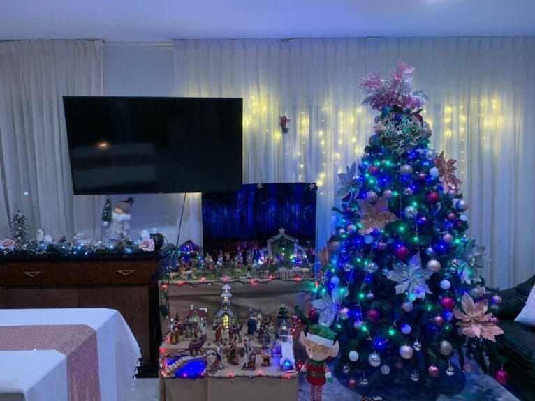 Interior de la casa de Diana