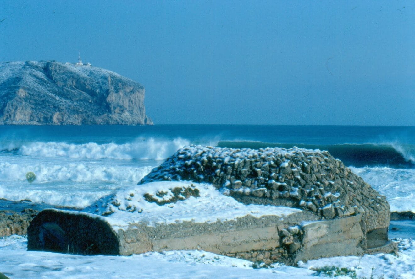 Desaparecido nido de ametralladoras. Foto V. Mayans/AMX