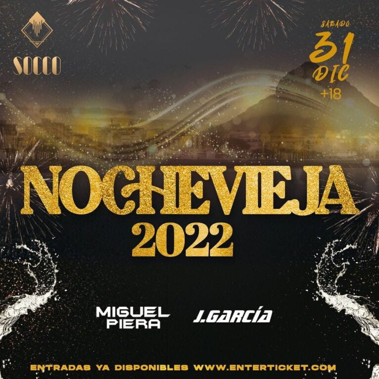 Nochevieja 2022 en Socco Jávea