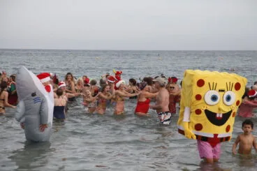 Primer baño del año 2023 en Xàbia29