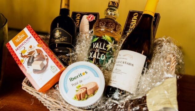 Imagen: Regala las cestas de Navidad de Bodega Aguilar