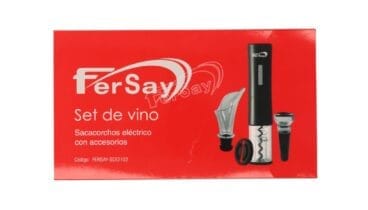 Set de sacacorchos eléctrico con accesorios de Fersay