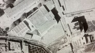 Antiguo colegio Vicente Tena con la piscina (a la izquierda). Foto AMX