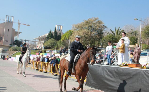 Imagen: Bendición de animales por las fiestas de Sant Antoni en Xàbia