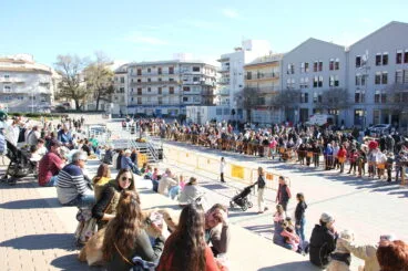 Multitudinario acto de bendición de animales en Xàbia