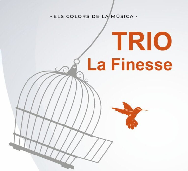 Plakat des Trio La Finesse-Konzerts in Xàbia-