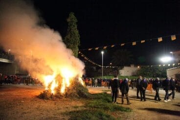 Cremà del Pi de Sant Antoni Xàbia