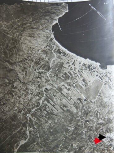 Delimitación del aeródromo de la Guerra Civil de Xàbia. Foto web aerodroms valencians