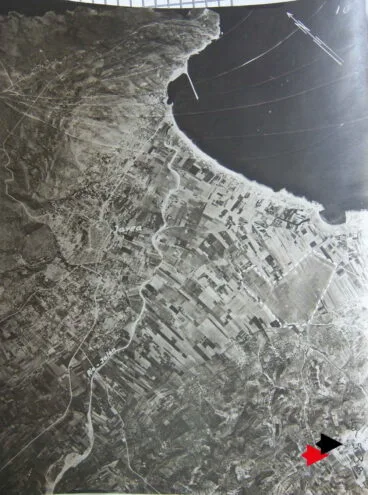 Delimitación del aeródromo de la Guerra Civil de Xàbia. Foto web aerodroms valencians
