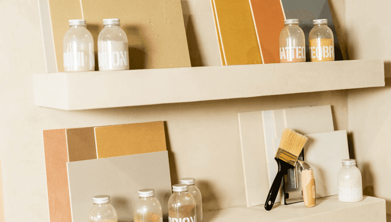Diferentes pinturas y brochas para tus paredes en Concept