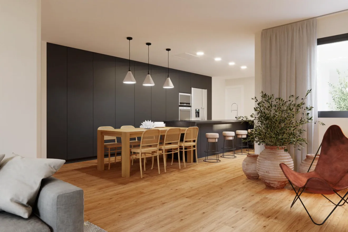 Distintos estilos de decoración en los proyectos de esta vivienda