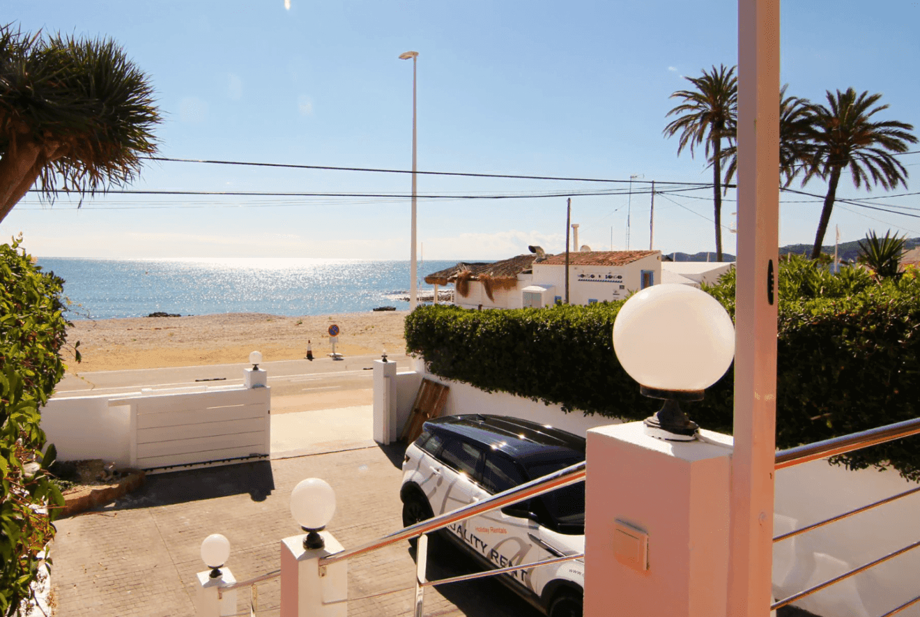 Espectaculares vistas al mar desde la vivienda