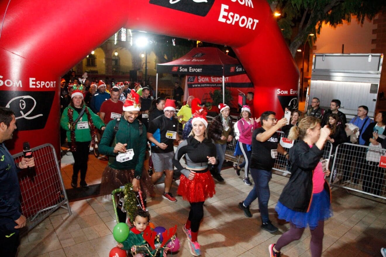 Inicio de la San Silvestre de Dénia