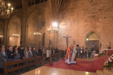 Misa en honor a Sant Sebastià