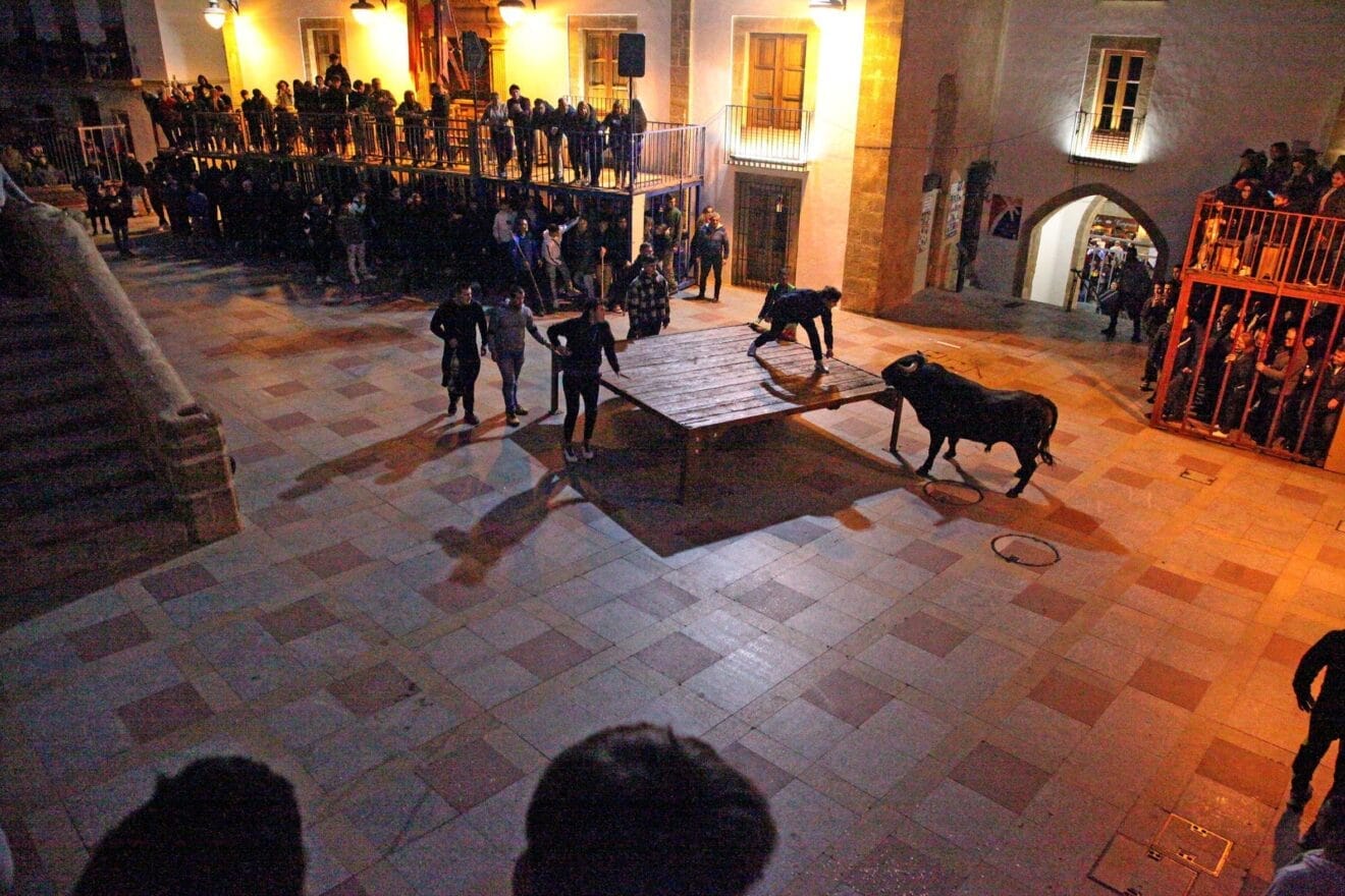 Primera sesión taurina de las fiestas de Sant Sebastià 2023 Xàbia (26)