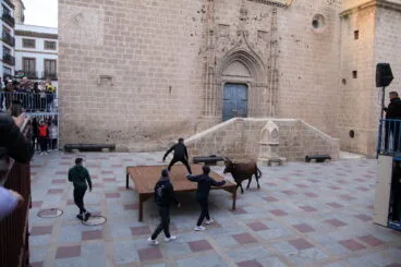 Primera sesión taurina de las fiestas de Sant Sebastià 2023 Xàbia (8)