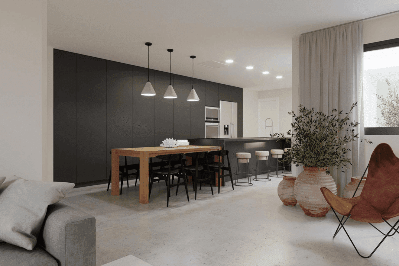 Proyecto de la vivienda en la parcela de Jávea