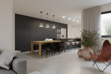 Proyecto de la vivienda en la parcela de Jávea
