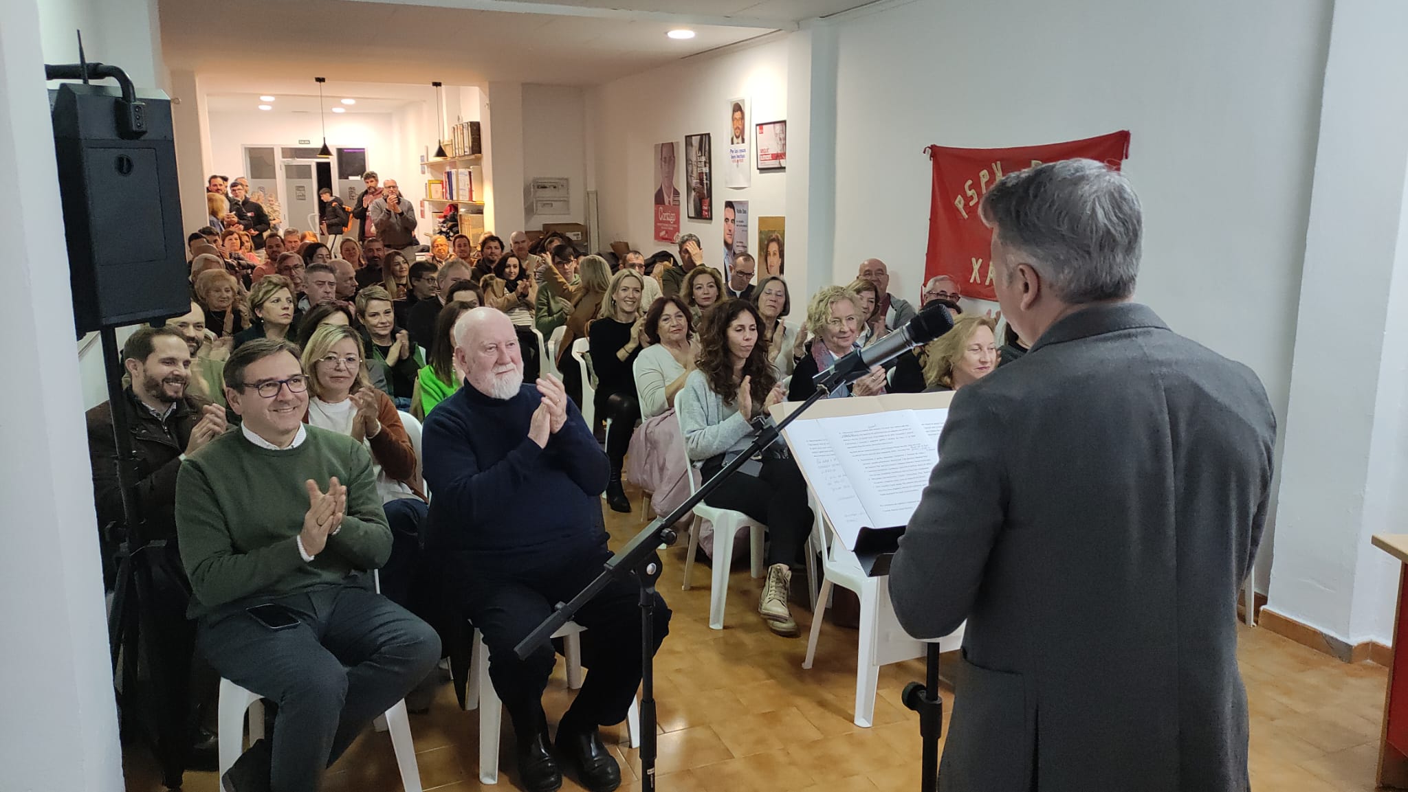 Asamblea del PSPV-PSOE Xàbia para la candidatura del partido